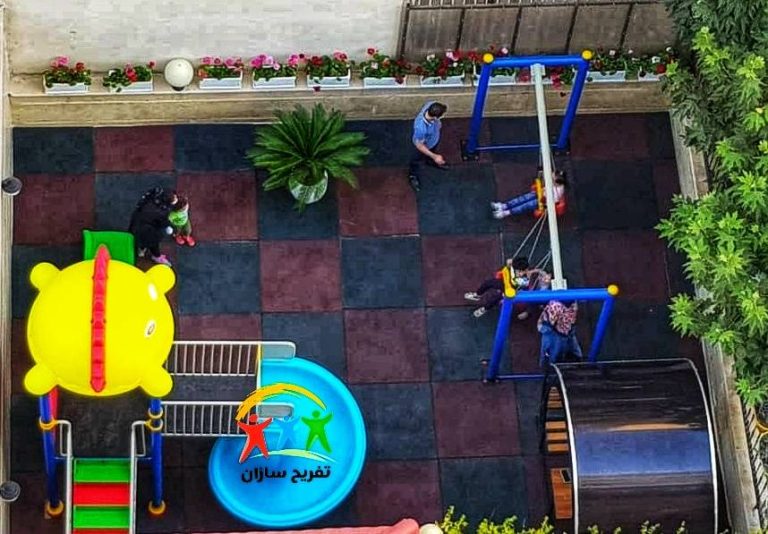 تاب و سرسره پارکی مدل ۴۰۰۱ به همراه تاب متصل