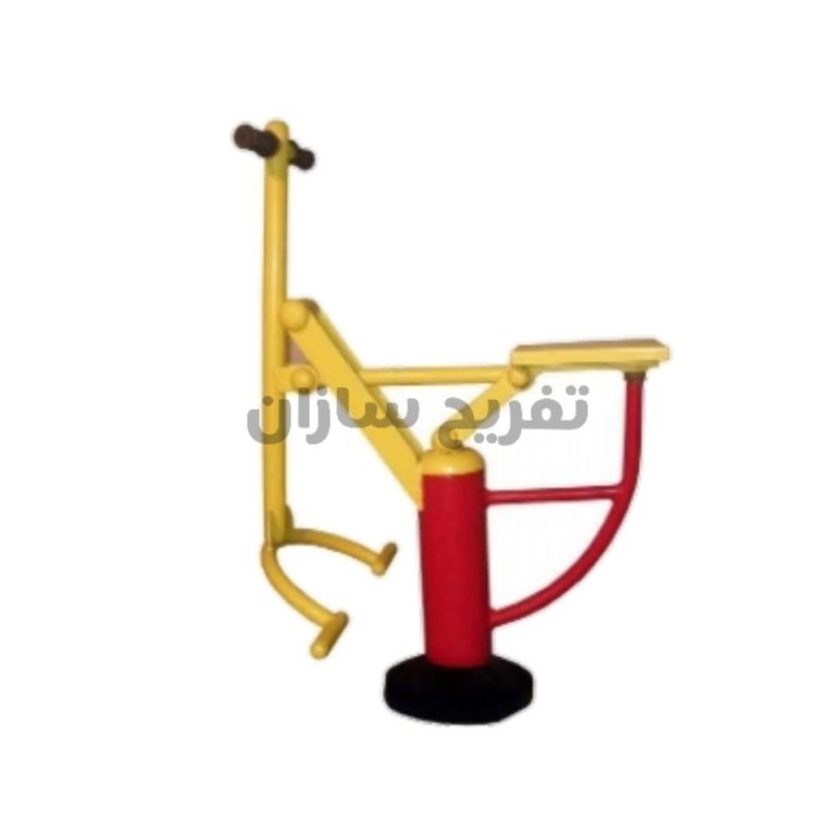 ست ورزشی پارکی دستگاه توسن کد 415