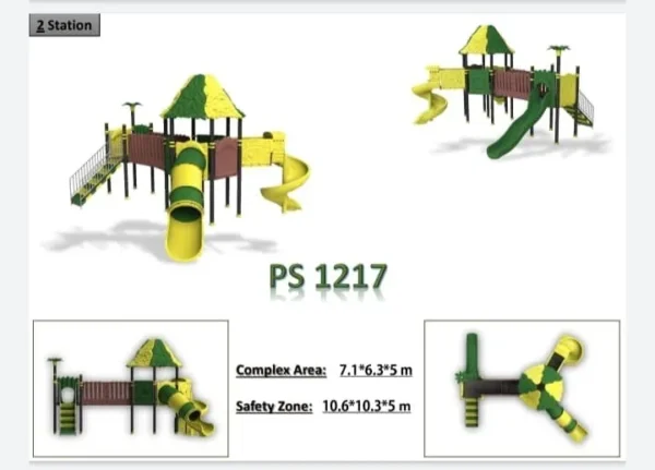 سرسره پارکی کد ps1217