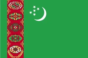 پرچم کشور ترکمنستان 3