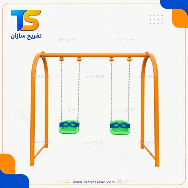 تاب دو نفره پارکی پایه U شکل TS-4082 - تصویر 2