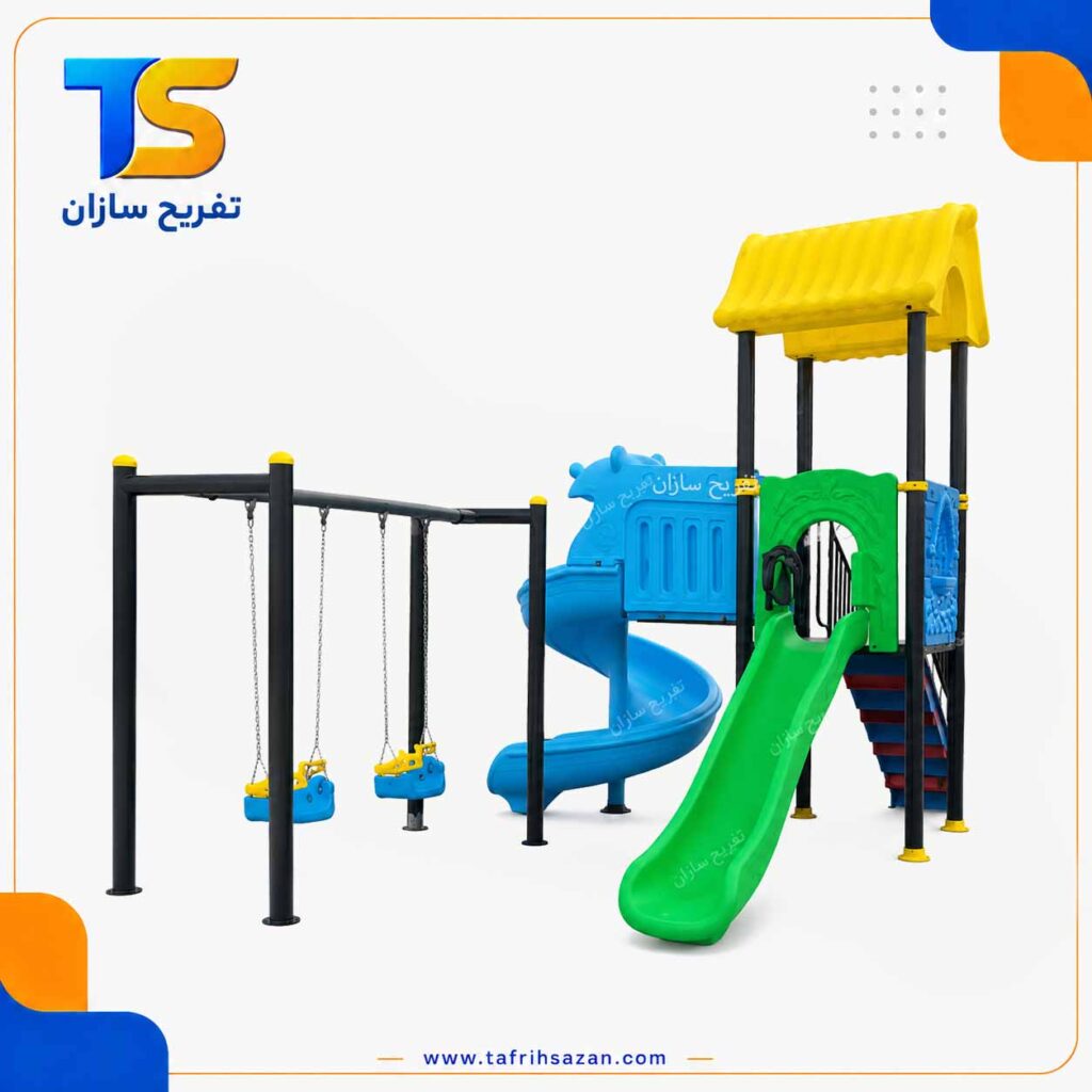 مجموعه تاب و سرسره پارکی