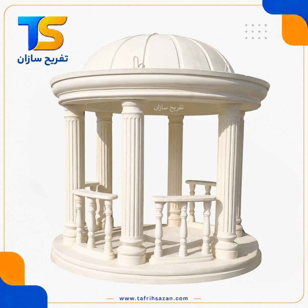 الاچیق گرد با ستون