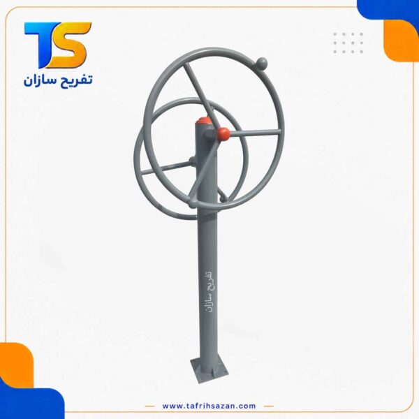 دستگاه چرخش شانه دو نفره پارکی TS-4210 - تصویر 3