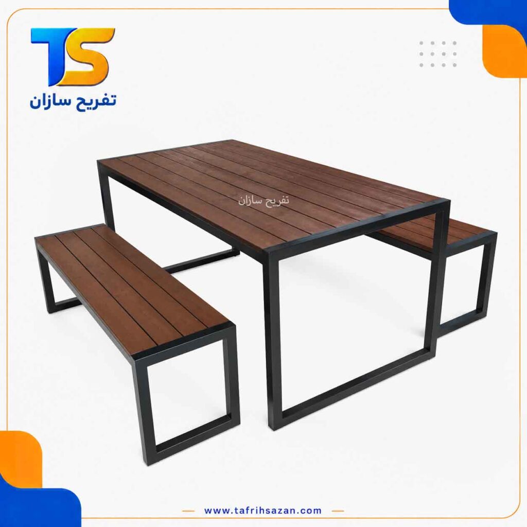 میز و نیمکت پارکی