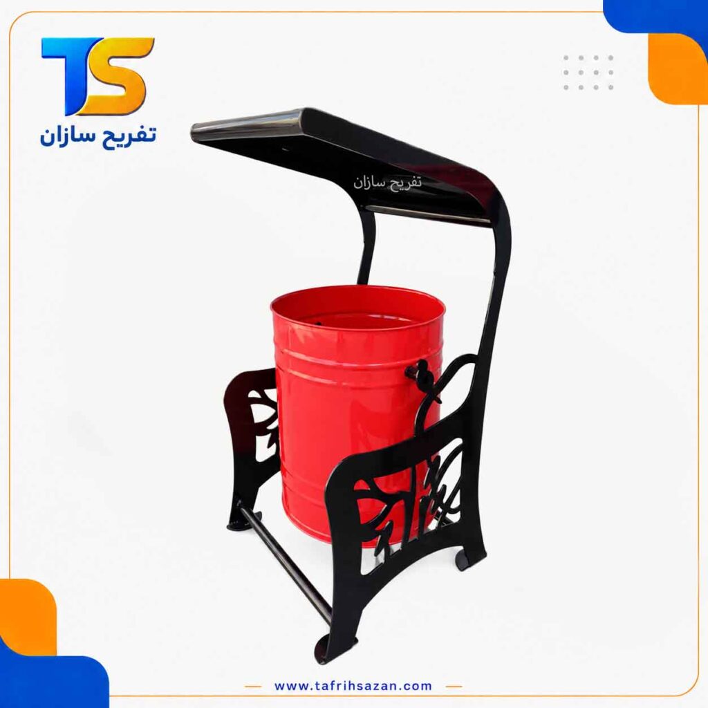 سطل زباله پارکی مدل 4278