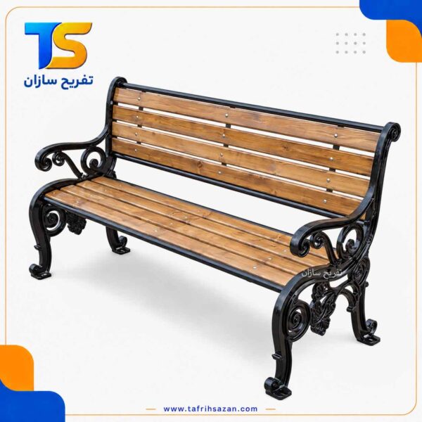 نیمکت پارکی مدل TS-4334 - تصویر 2