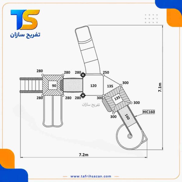 نقشه مجموعه 4613