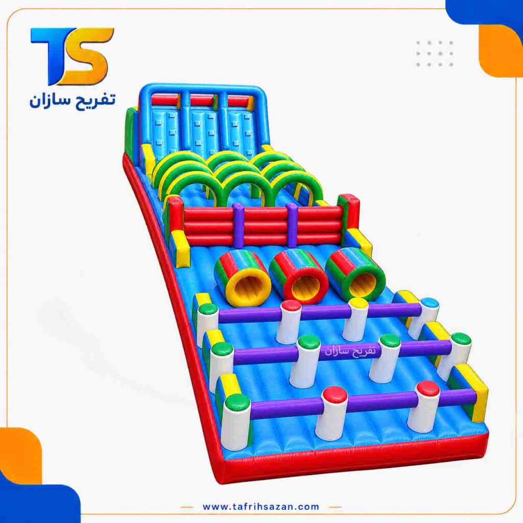 مجموعه بازی بادی با مانع